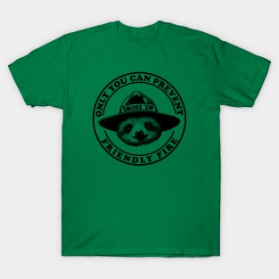 Friendly Fire Smoke Em Sloth T-Shirt